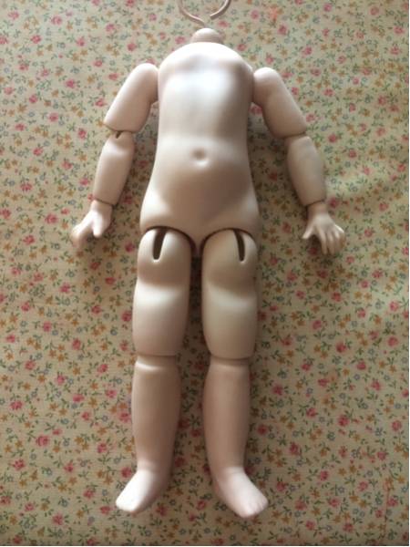 オーダー 本焼き済 オールビスクボディ☆Bleuetteタイプ19㎝ ビスクドール