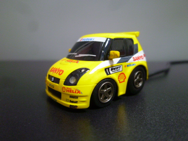 チョロq　スズキ　スイフトスポーツ（ダミーセキュリティ＆イルミ、フル）