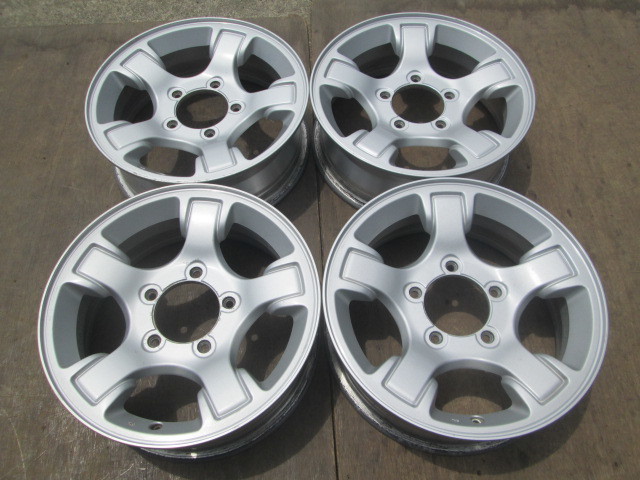 スズキ純正アルミ ジムニー 16 X 5.5J 5H/139.7 +22 4枚(純正品)