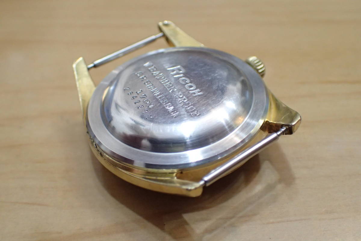 リコー カレンダー オートマット 60年代 自動巻き ムーブメント 