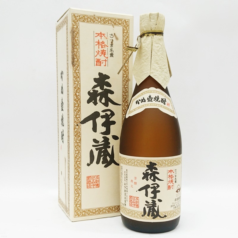 未開栓] 森伊蔵酒造 本格焼酎 森伊蔵 さつま名産 かめ壺焼酎 箱付き 25