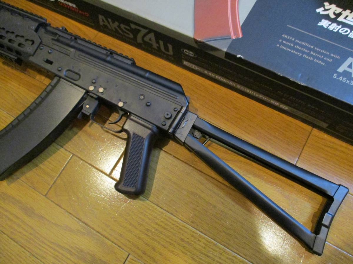 東京マルイ 次世代AKS74U クリンコフ LAYLAX Keymodハンドガード 