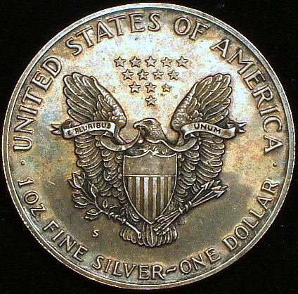 アメリカ大型銀貨】(1986年銘 1オンス純銀 プルーフ） アメリカ 1986年