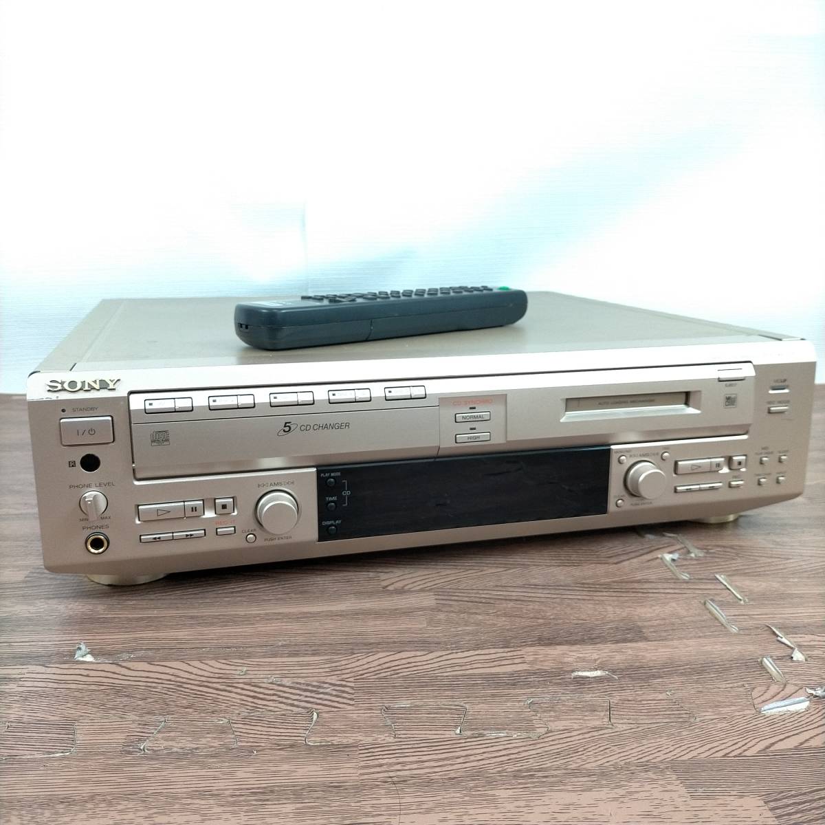 Sony MiniDisc Deck Disc CD Recorder Compact MXD-D3 Minidisc Player 