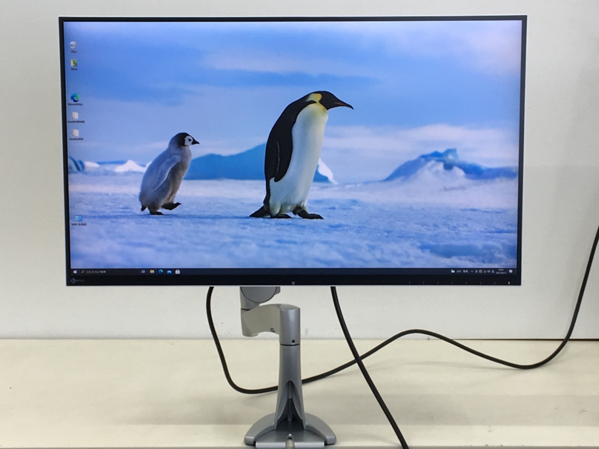 100%新品，送料無料 2019年製 EIZO 27型 液晶モニタ- FlexScan EV2750 WQHD 2560x1440 使用時間1873H 管：2E-M(24インチ～)｜売買されたオークション情報、yahooの商品情報をアーカイブ公開 - オークファン 24インチ～