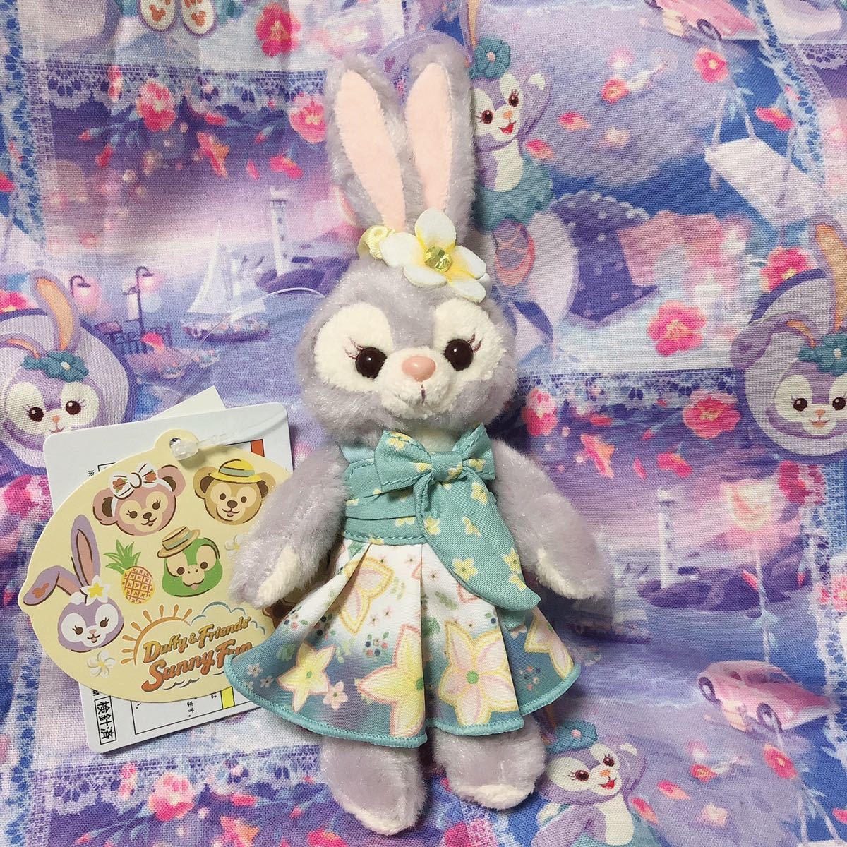 ⑧ステラルー ぬいぐるみバッジ ぬいば ディズニーシー サニーファン 