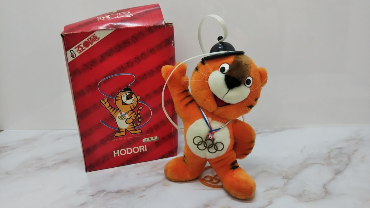 △中古 ソウルオリンピックマスコット 1988年 韓国 五輪 HODORI