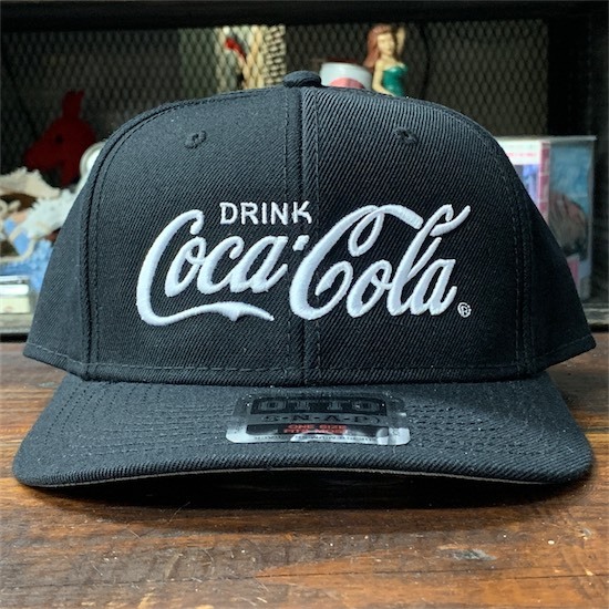 Coke dd149 × OTTO Wool Blend Twill Cap BK コカ・コーラ オットー