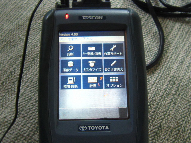 ☆TOYOTA ／TASCAN☆ デンソーTaSCAN タッチ操作OK D4.00 【公式通販】