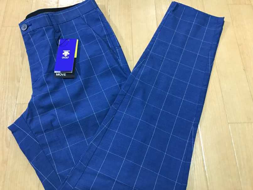 DESCENTE GOLF(デサントゴルフ) シャンブレーウィンド ペンパンツ DGMPJD09(NV00)８５ 