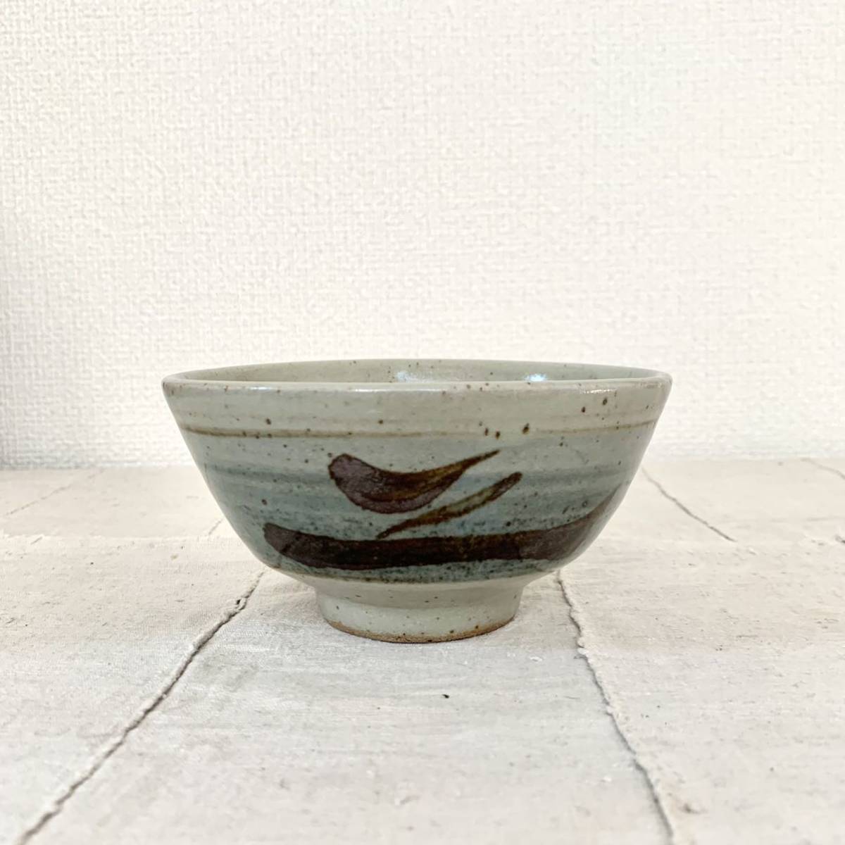 【手工藝いちご舎】バーナードリーチ　リーチポタリー オリジナルZ-bowl ビンテージ　bernard leach 民藝　検索　柳宗悦　浜田庄司