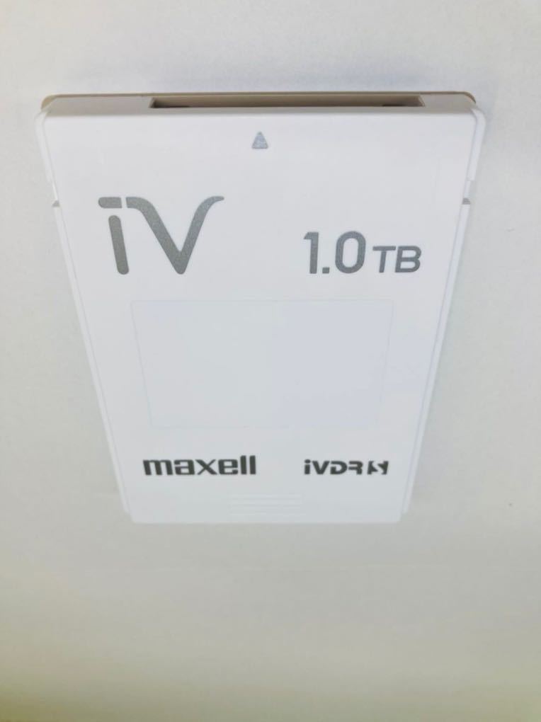 verbatim ivdrs 1TB カセットHDD 日立wooo maxell verbatim ivdrs 1TB