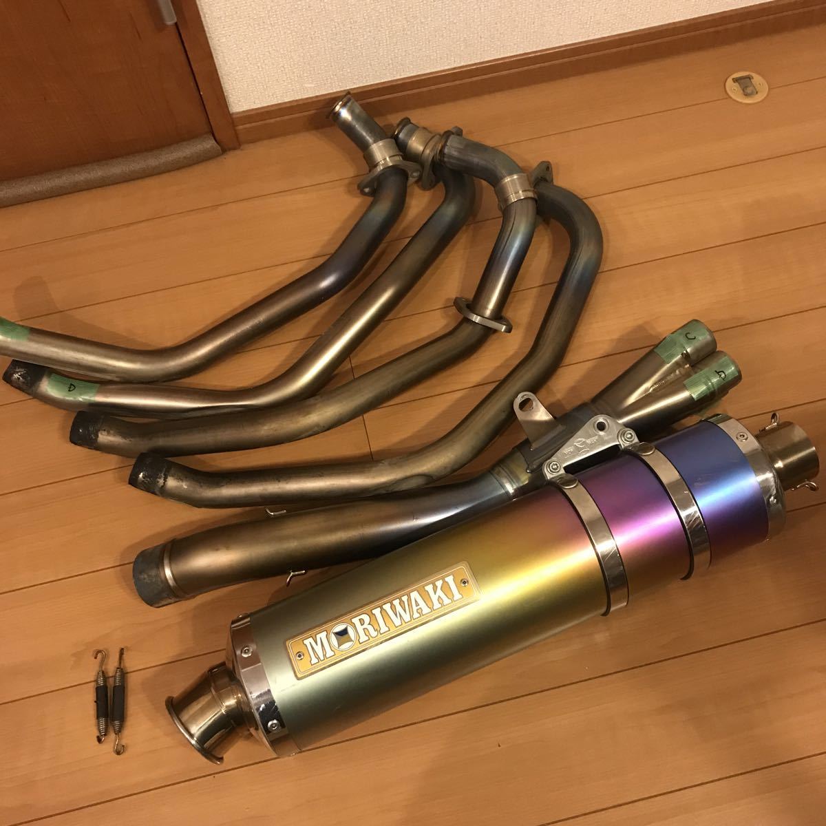CB400SF NC42 モリワキ フルエキチタンマフラー 【公式通販】