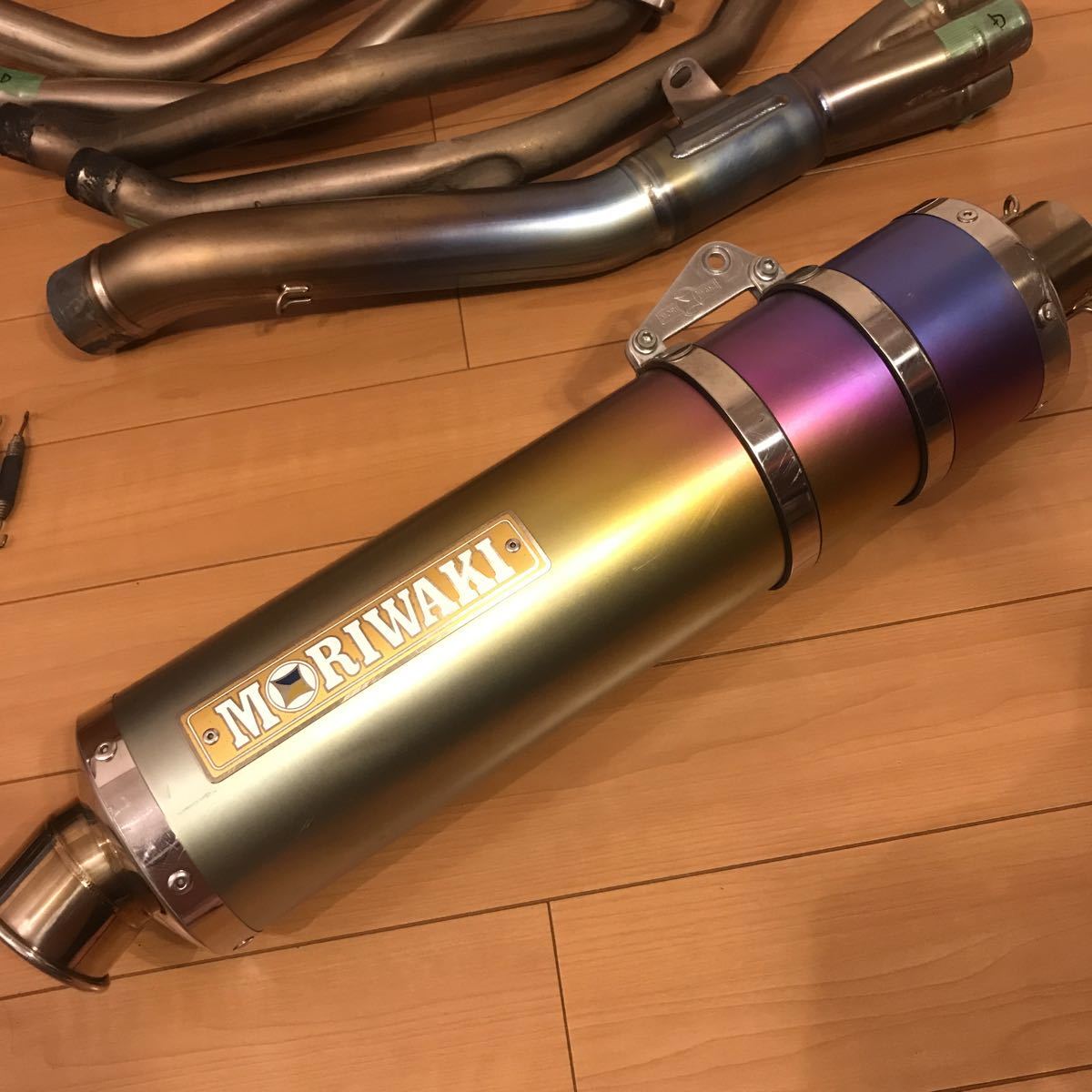 CB400SF NC42 モリワキ フルエキチタンマフラー 【公式通販】