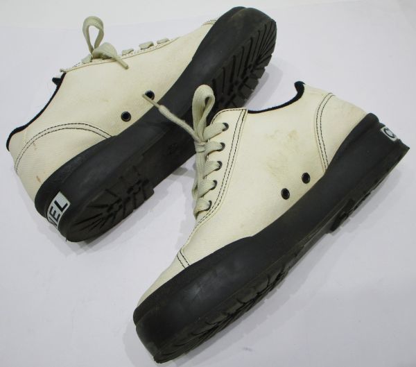 ☆レア☆ CHANEL シャネル vintage shoes ココマーク ステッチ ロゴ