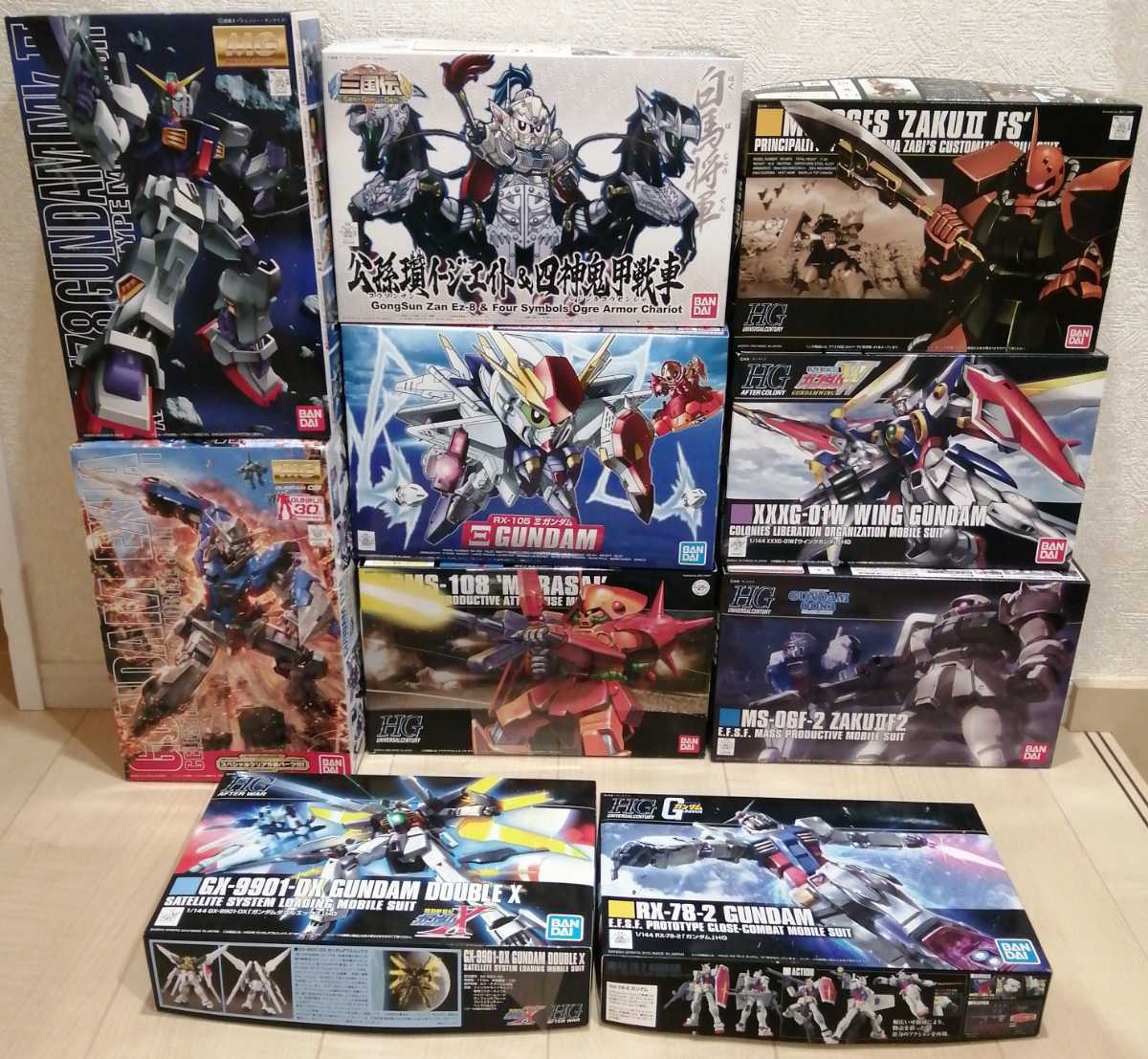070SN188☆バンダイ機動戦士ガンダム ガンプラ大量まとめ売り ガンプラ