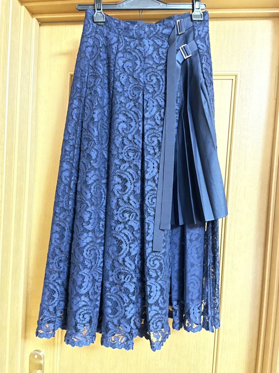 sacai 22AWペイズリー柄 プリーツロングスカート 1 sacai 22AW sacai 22AWペイズリー柄 プリーツロングスカート 1 sacai 22AW