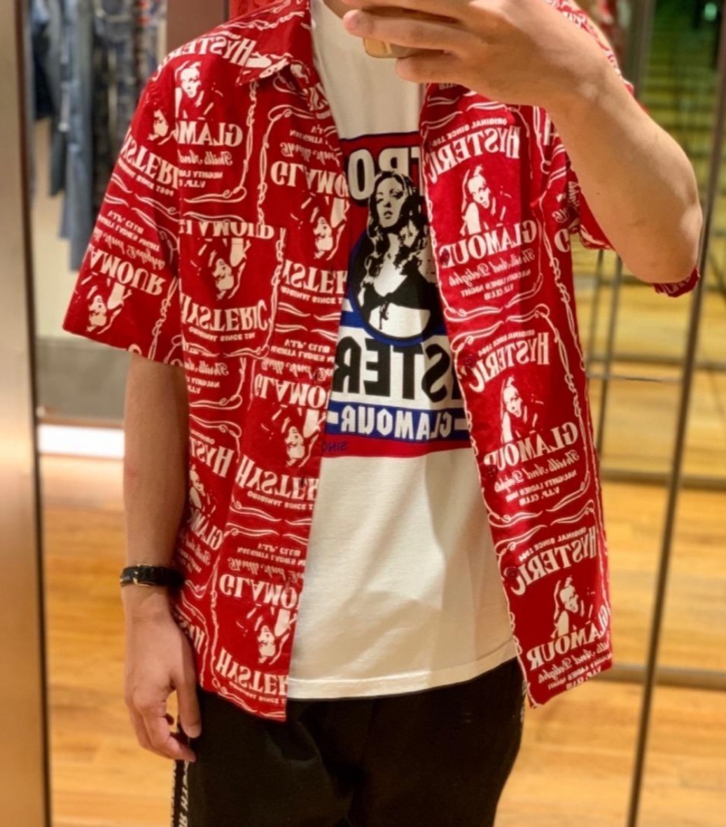新品 即完売 21SS 新作 ヒステリックグラマー ガールプリント Tシャツ