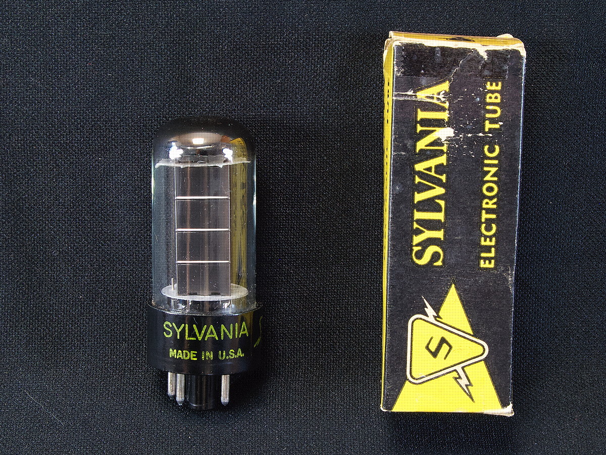 SYLVANIA シルバニア 真空管 5Y3GT 5本　NO.107 SYLVANIA 5Y3GT Tube 日本 2本セット Pair