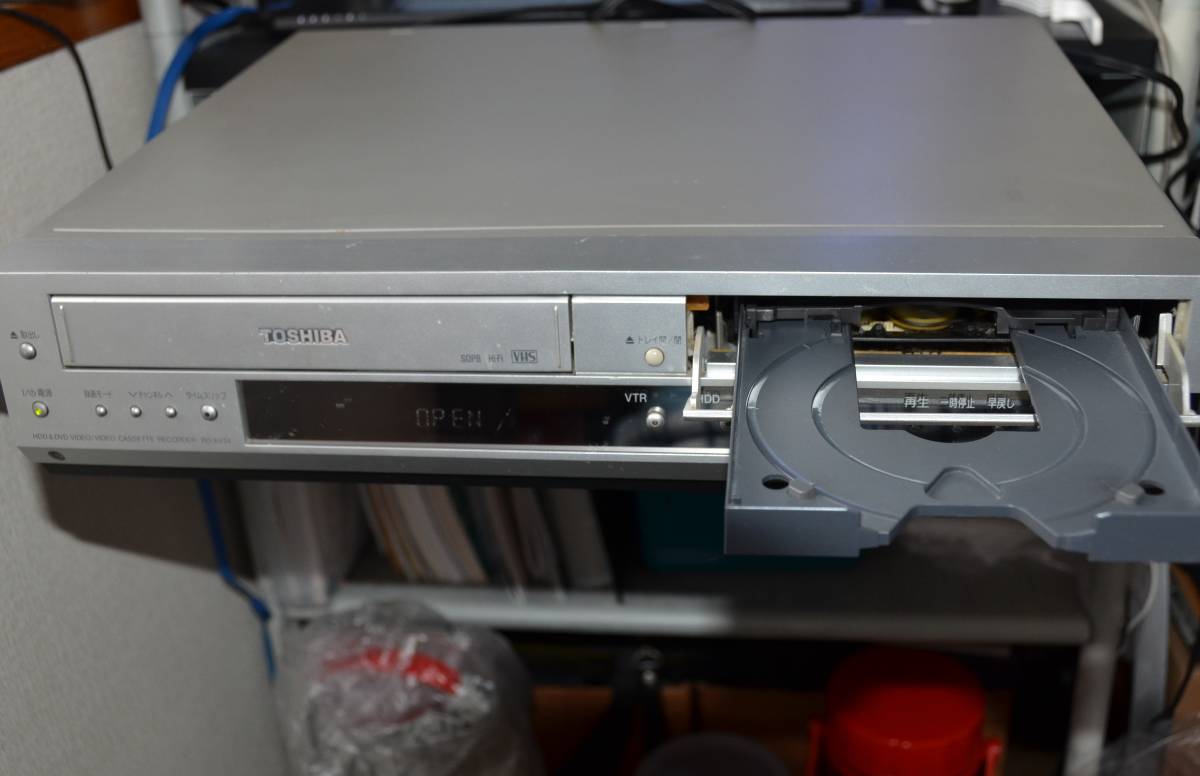 TOSHIBA 東芝 RD-XV34SJ DVDビデオレコーダー TOSHIBA RD-XV34-S DVD