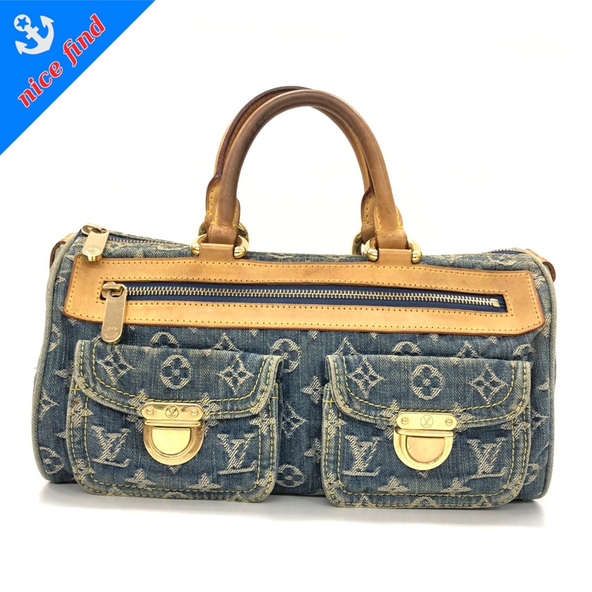 ◇ルイ ヴィトン LOUIS VUITTON◇モノグラム デニム ネオ スピーディ 