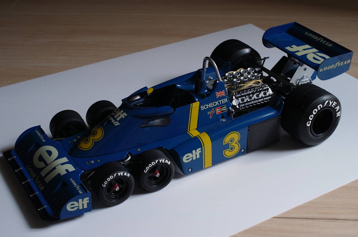 P34 Tamiya Tyrrell Six Wheeler 1⁄12 Model Kit 0 1:12 with Parts F1