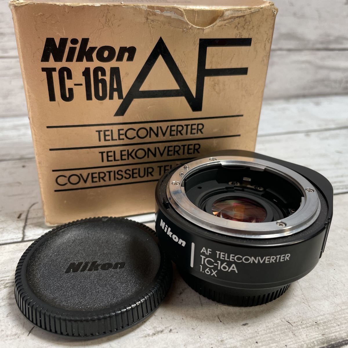 6A Nikon TC-16A AF Teleconverter 箱付き ニコン テレコンバーター
