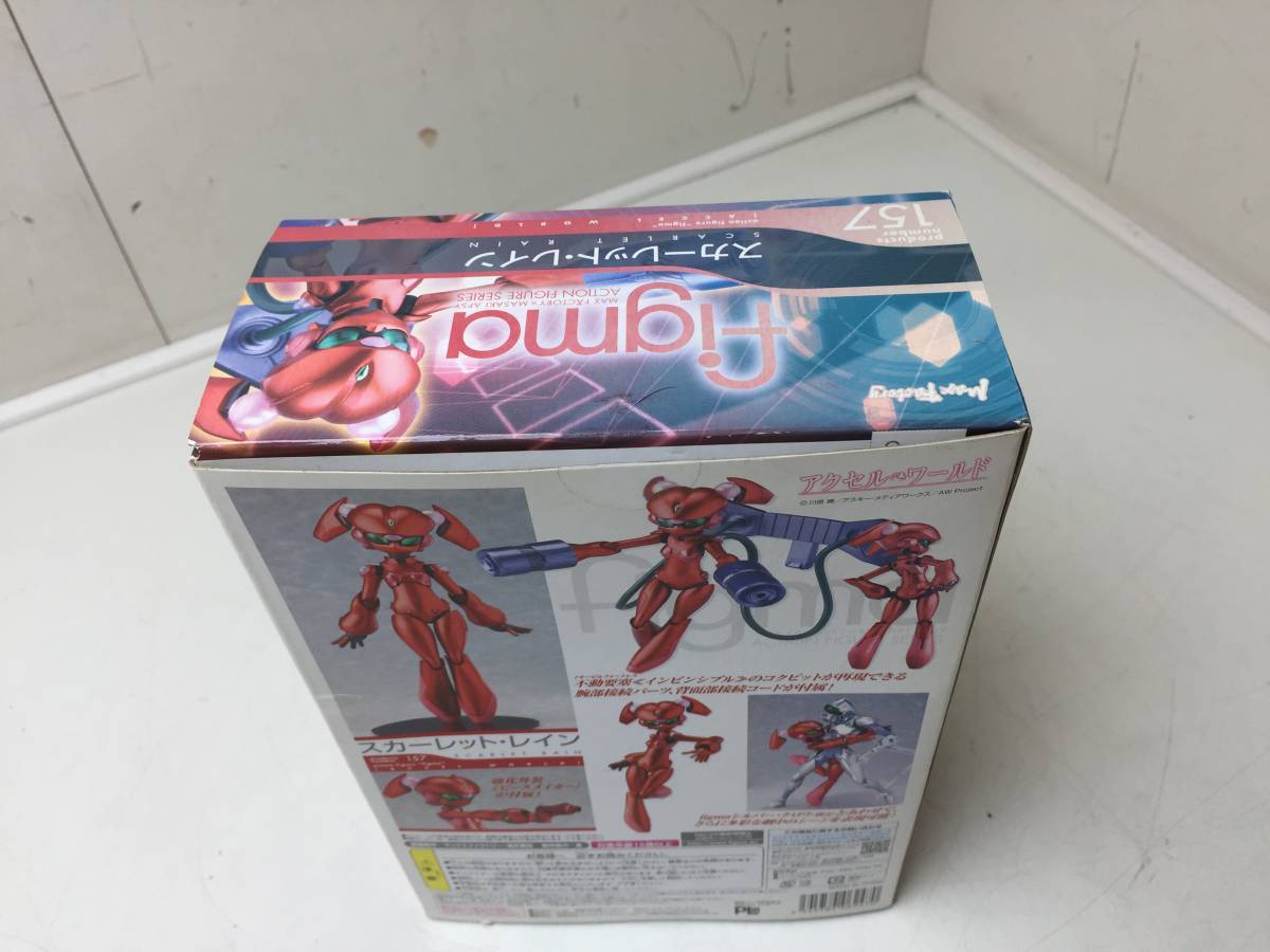 Figma 157 スカーレット レイン アクセルワールド フィギュア マックスファクトリー 現状品 長期保管品 コミック アニメ 売買されたオークション情報 Yahooの商品情報をアーカイブ公開 オークファン Aucfan Com