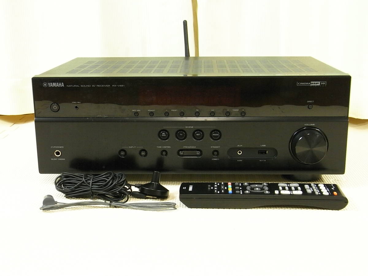 ヤマハ AVレシーバー YAMAHA RX-V385 AVアンプ [384kHz 動作品 YAMAHA
