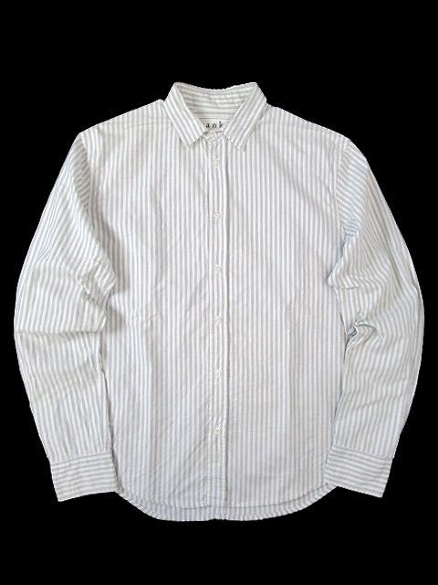 美品 Frank&Eileen フランク&アイリーン ストライプオックスフォード 