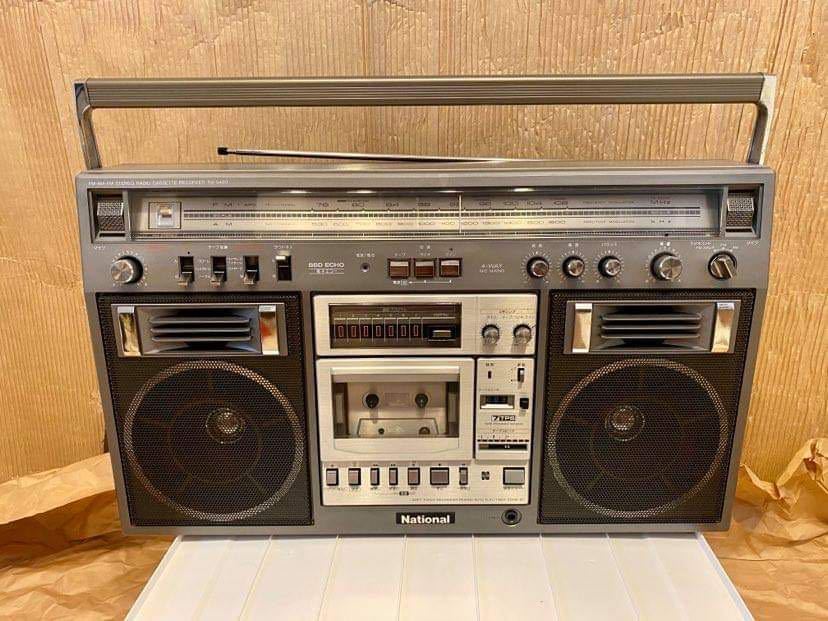 昭和レトロ ナショナル ラジカセ カセットデッキNational RX-5400