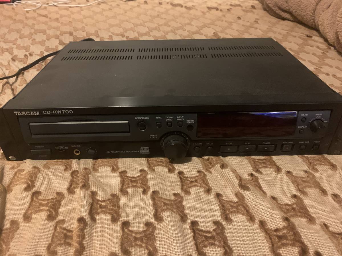 CD-RW700 TASCAM CD | Recorder - Professional Rewritable Tascam 