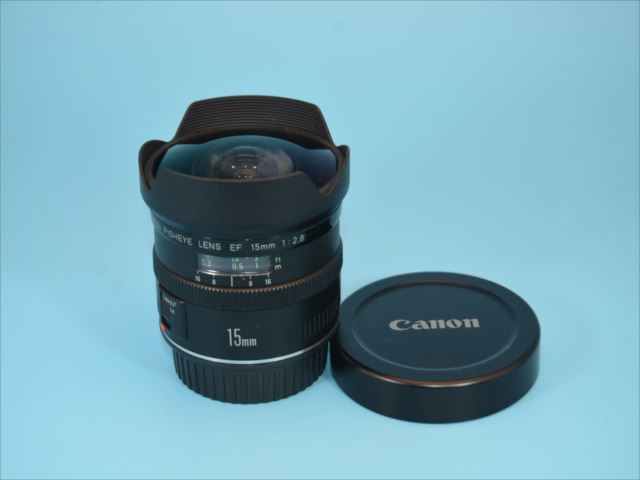 EF Canon フィッシュアイ 中古(キヤノン) 15⁄2.8 F2.8 フィッシュアイ