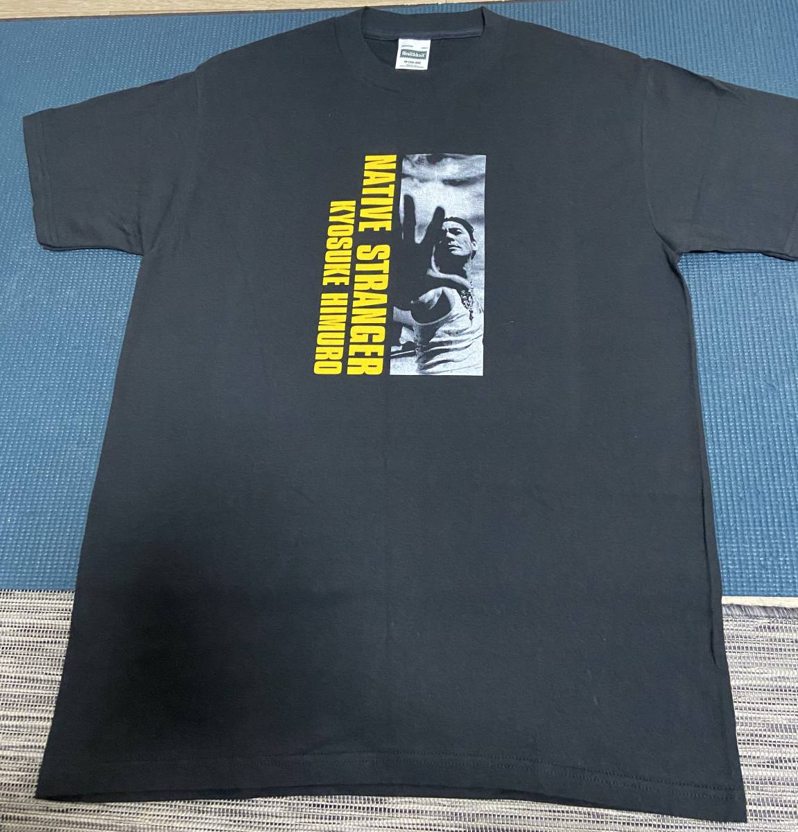 Kyosuke Himuro 氷室京介 Beatnix Native Stranger プロモtシャツ 黒mサイズ Healthknit Us製 氷室京介 売買されたオークション情報 Yahooの商品情報をアーカイブ公開 オークファン Aucfan Com