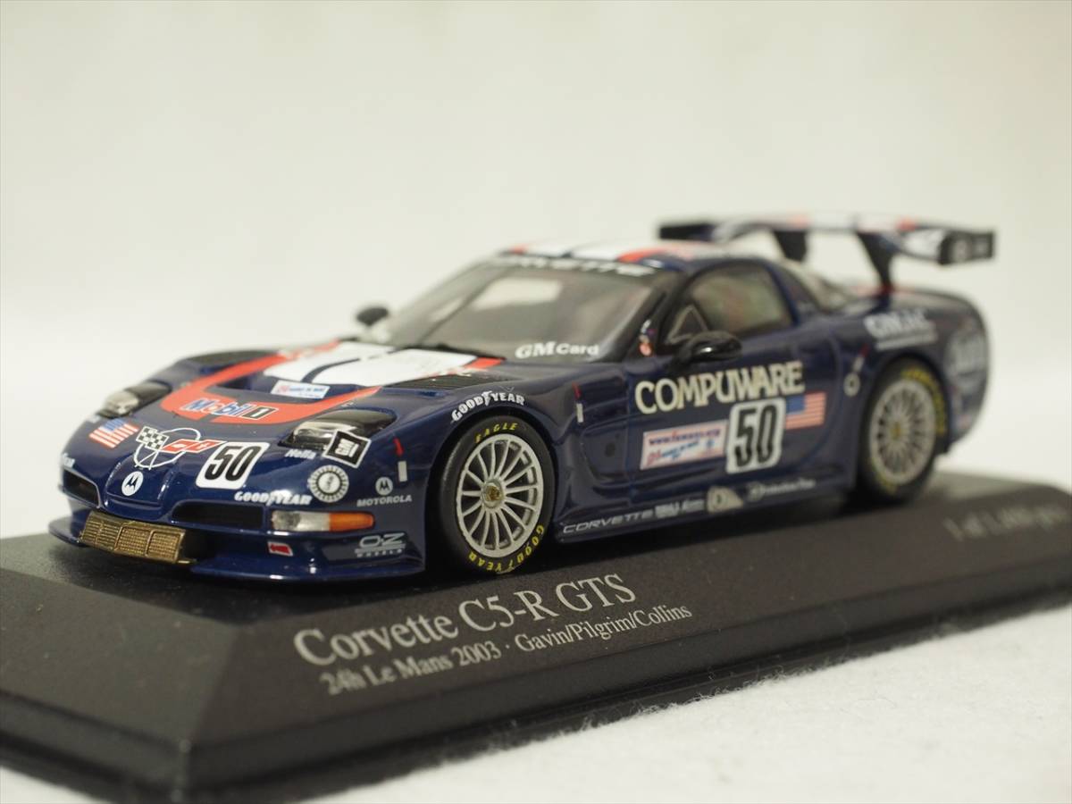 Corvette C5-R 24hrs Le Mans 2003 N°53 * Minichamps 1:43 | Kaufen auf