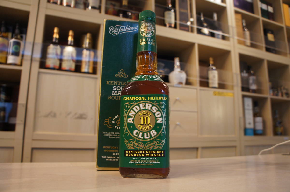 70102 ANDERSON CLUB (アンダーソン クラブ) 10年 バーボン 43% 750ml