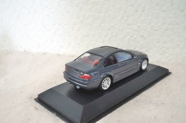 希少Minichamps M3 クーペ(E46) 1⁄43 シルバー Minichamps 1⁄43 BMW