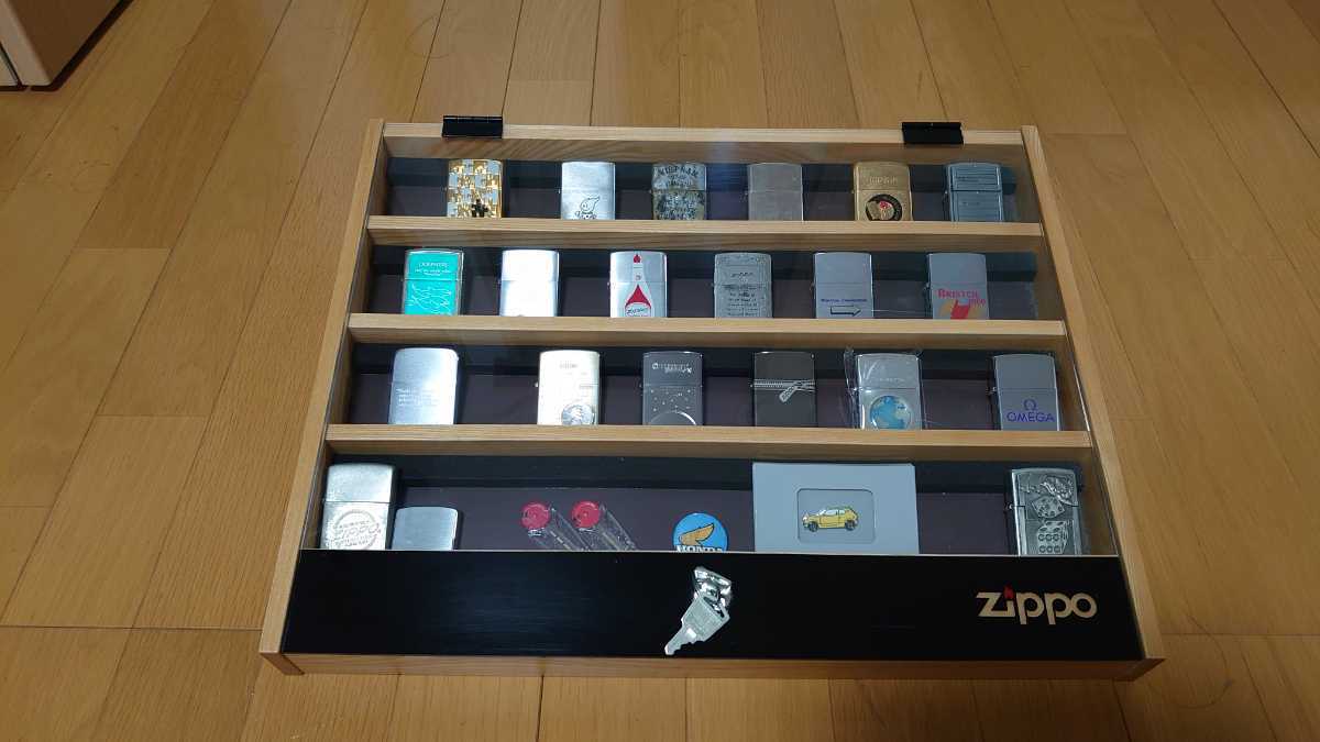 ケースボックス zippo ディスプレイケース ショーケース ジッポ ZIPPO