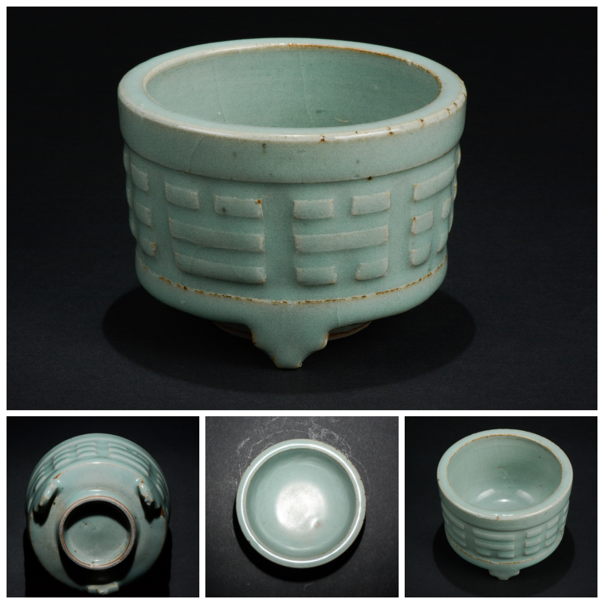 佳香】杉本浩太郎 幅50cm 色絵薊紋俎板皿 共箱 本物保証 陶芸家 杉本