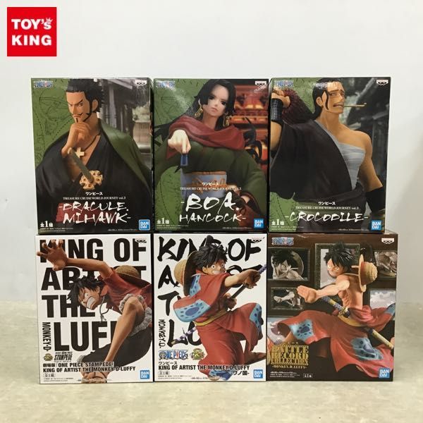 1円～ 未開封 ONE PIECE KING OF ARTIST 他 ルフィ、ハンコック