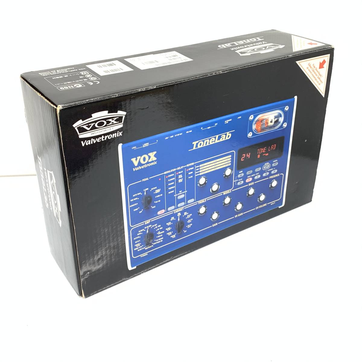 箱付 VOX Valvetronix ToneLab 真空管内蔵アンプシミュレーター