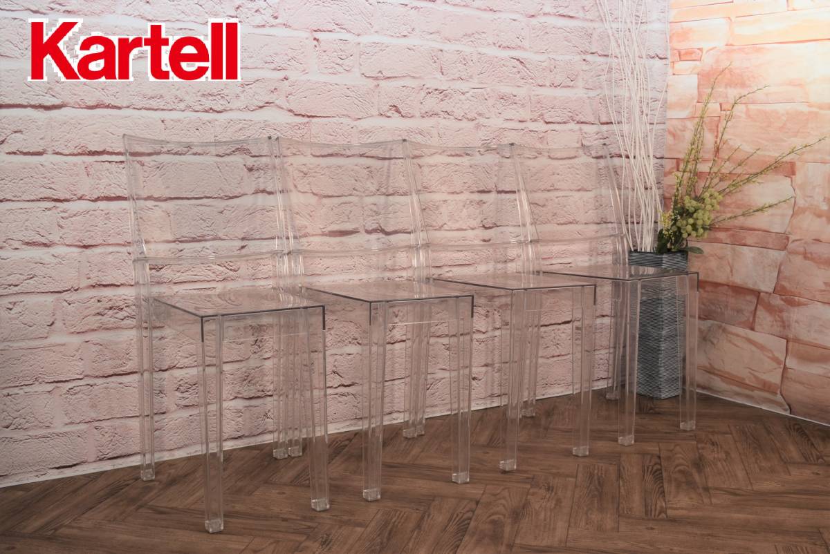 Kartell/カルテル LA MARIE/ラ・マリー クリスタルチェア クリアチェア