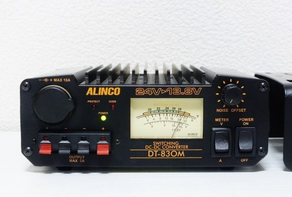 アルインコ DT-830M DC-DCコンバーター 30A 24V～13.8V コンパクト