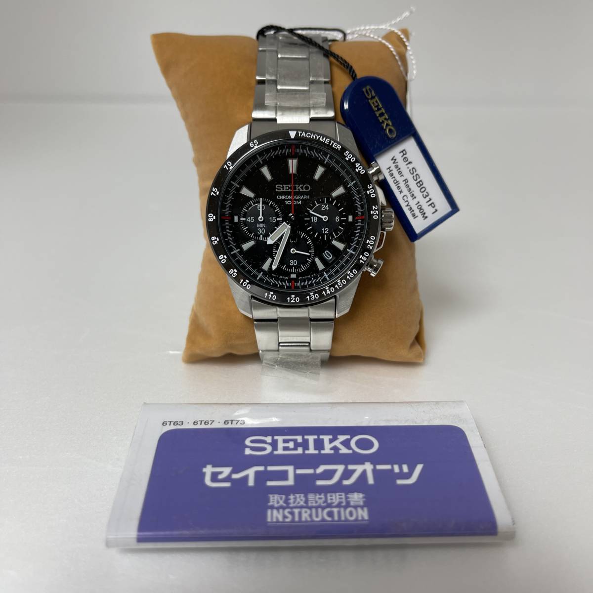 SEIKO SSB031PC 腕時計 クロノグラフ 海外モデル メンズ 0716-1 クロノ 