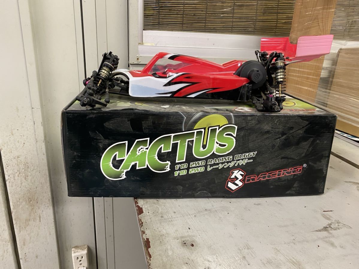 3レーシング カクタス 走行少 オフロードバギー 2wd 検)ヨコモ 京商