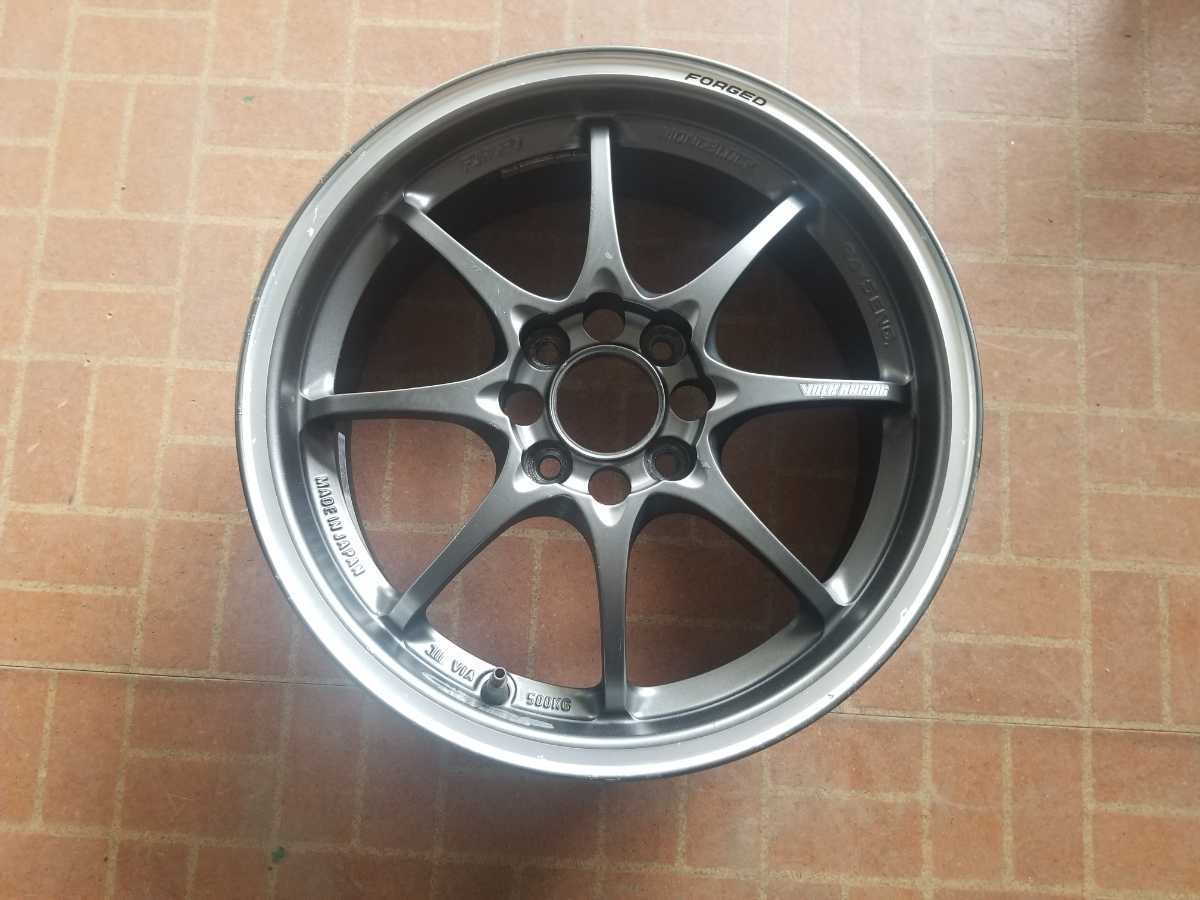 軽量 RAYS VOLK RACING CE28 CR 15インチ 6.5J+38 4H-100 中古1本 
