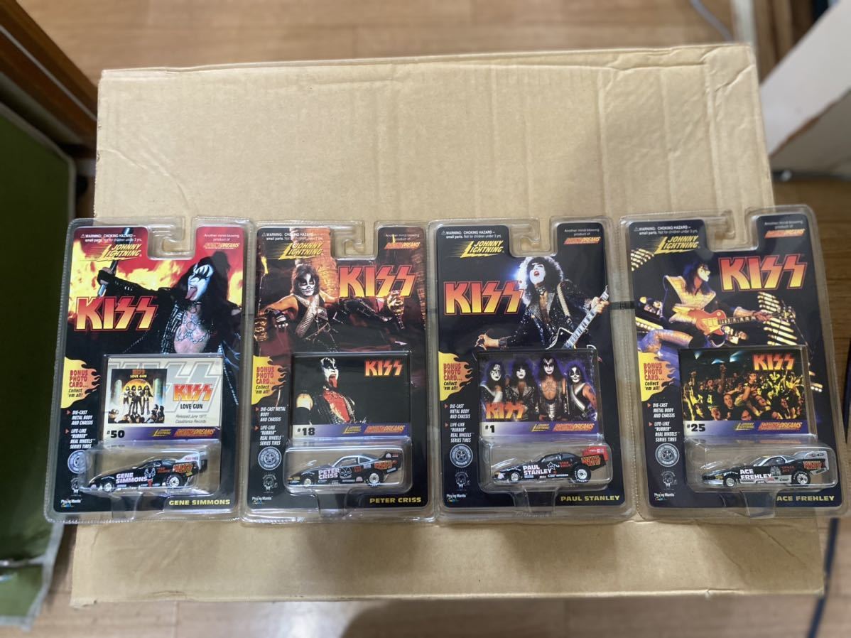 KISS・ミニカー・4体セット・キッス KISS ミニカーセット 4台 2026年