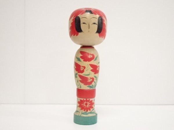 佐藤文吉 | Kokeshi こけし肘折系 伝統こけし - 伝統こけし 佐藤 佐藤文吉 | Kokeshi こけし肘折系 伝統こけし - 伝統こけし 佐藤