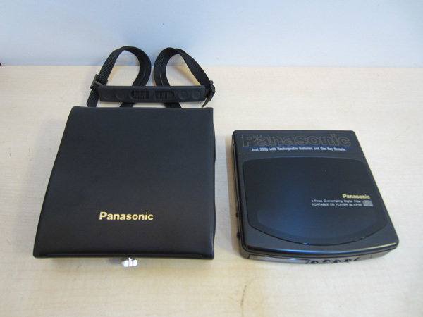 Panasonic パナソニック□ポータブルCDプレーヤー□SL-XP50□ケース