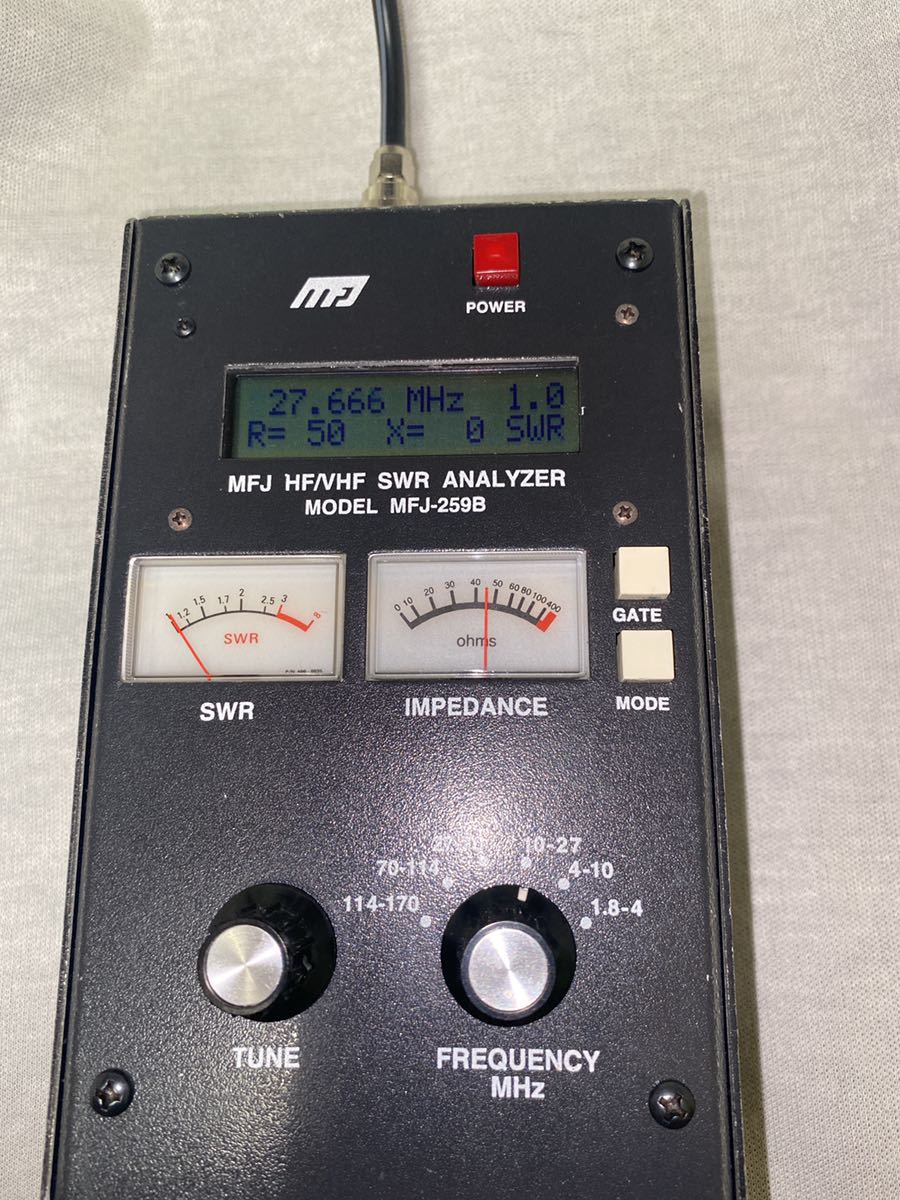 MFJ アンテナアナライザー　MFJ-259B HF/VHF SWR